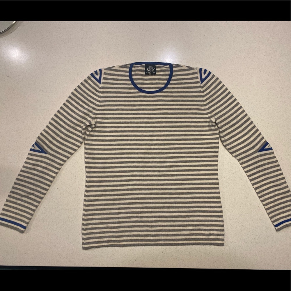 Slater Zorn three stripe sweater!